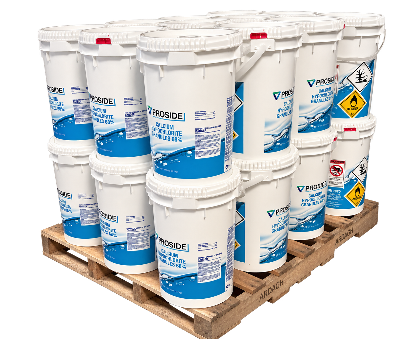 ProSide Cal Hypo — Pallet of 50 lb pails